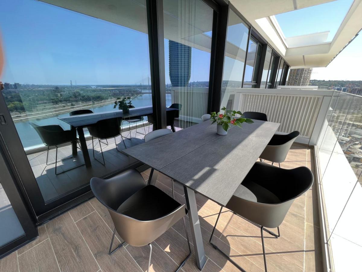 BW Terrace Top Floor Apartments With River View & Self Check-In Belgrade Luaran gambar