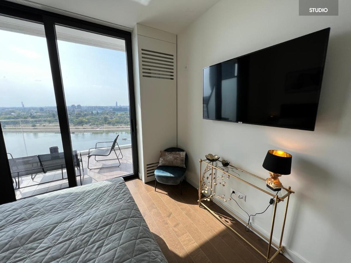 BW Terrace Top Floor Apartments With River View & Self Check-In Belgrade Luaran gambar